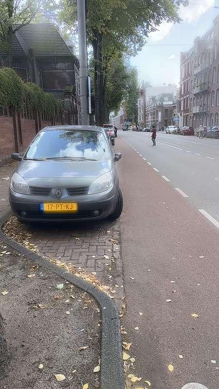 Occasion Renault Scénic II Basis 113 PK (83 kW) 2004 Grijs MPV