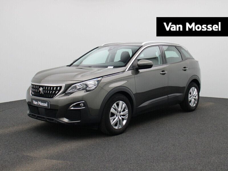 Grijs Gebruikt 2019 Peugeot 3008 Active SUV | € 18.935 (Eerlijke prijs) - Afbeelding 1/4
