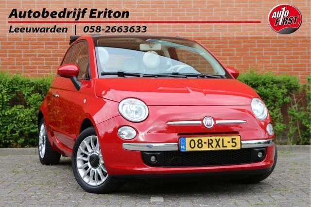 Rood Gebruikt 2011 Fiat 500C Cabriolet | € 6.745 (Eerlijke prijs) - Afbeelding 1/4