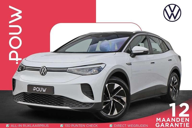 Wit Gebruikt 2021 VW ID.4 Life SUV | € 25.450 (Goede deal) - Afbeelding 1/4