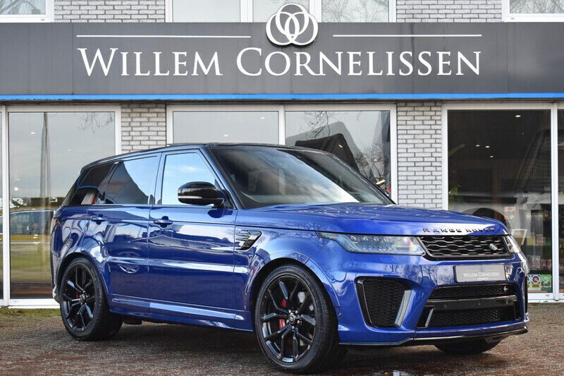 Blauw Gebruikt 2021 Land Rover Range Rover Sport SVR SUV | € 114.500 - Afbeelding 1/4