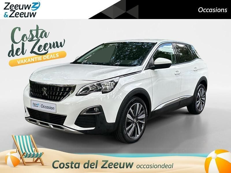 Wit Gebruikt 2019 Peugeot 3008 Premium SUV | € 15.935 (Goede deal) - Afbeelding 1/4