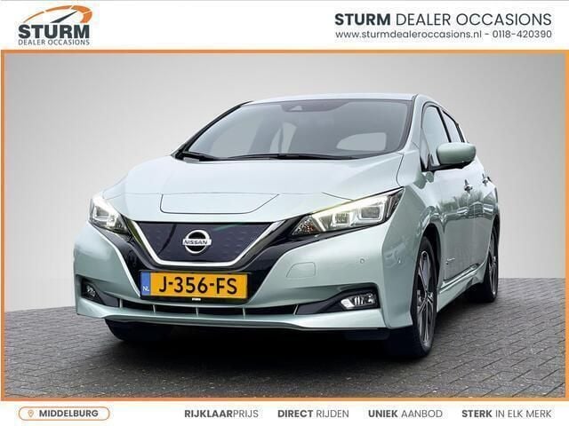 Groen Gebruikt 2020 Nissan Leaf Tekna Hatchback | € 15.999 (Eerlijke prijs) - Afbeelding 1/4
