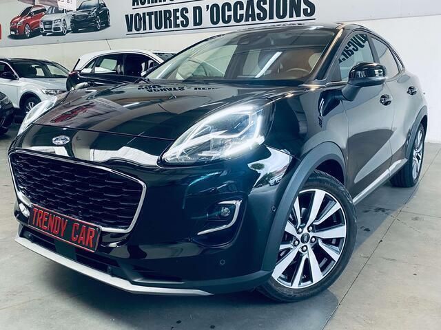 Zwart Gebruikt 2020 Ford Puma Titanium Coupé | € 18.950 (Eerlijke prijs) - Afbeelding 1/4