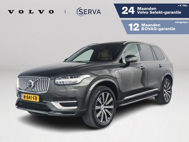 Grijs Gebruikt 2021 Volvo XC90 Inscription SUV | € 52.995 (Eerlijke prijs) - Afbeelding 1/4