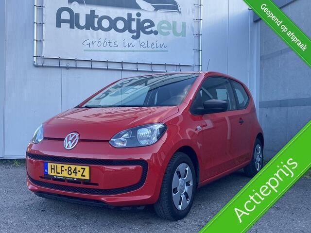 Rood Gebruikt 2011 VW up! move up! Hatchback | € 4.650 (Eerlijke prijs) - Afbeelding 1/4
