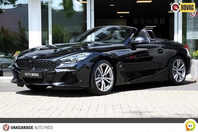 Zwart Gebruikt 2021 BMW Z4 M Sport Cabriolet | € 39.950 (Eerlijke prijs) - Afbeelding 1/4