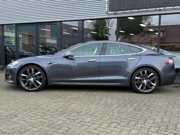Occasion Tesla Model S 350 kW (476 PK) 2018 Grijs (metallic) Hatchback