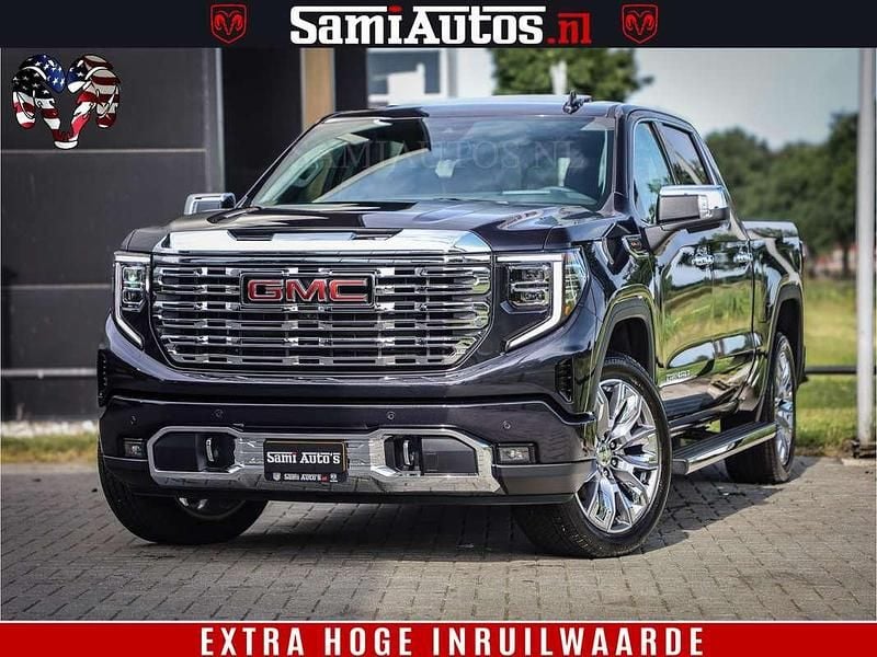 Blauw Nieuw 2024 GMC Sierra Van | € 74.950 (Eerlijke prijs) - Afbeelding 1/4