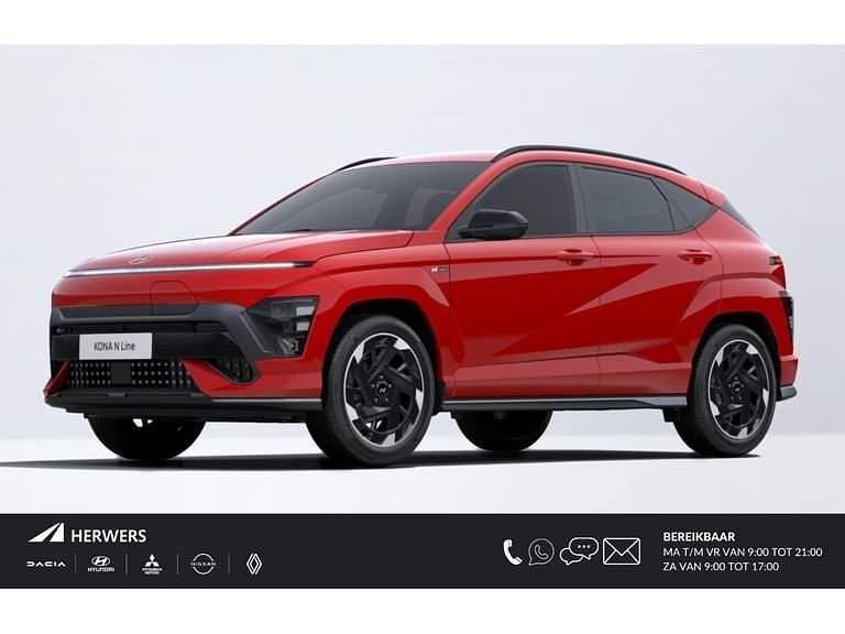 Nieuw Hyundai Kona 159 kW (217 PK) 2025 Rood SUV