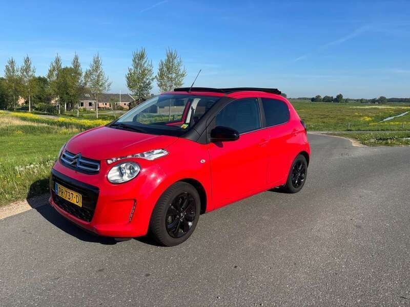 Rood Gebruikt 2017 Citroën C1 Shine Hatchback | € 8.750 (Iets duurder) - Afbeelding 1/4