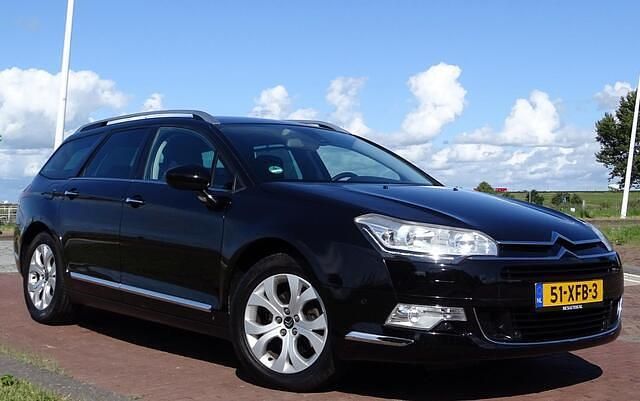 Zwart Gebruikt 2012 Citroën C5 Stationwagen | € 7.450 (Duur) - Afbeelding 1/4