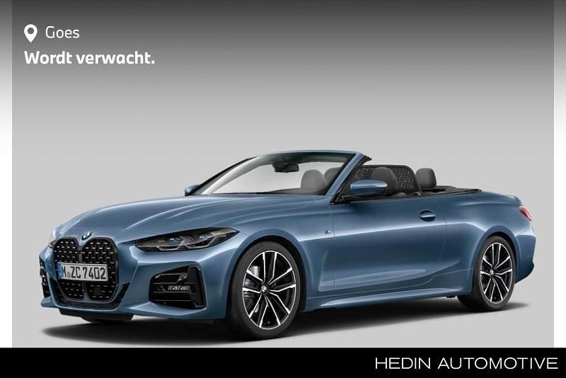 Blauw Gebruikt 2021 BMW 430 Cabriolet Comfort Edition Cabriolet | € 51.880 (Eerlijke prijs) - Afbeelding 1/3