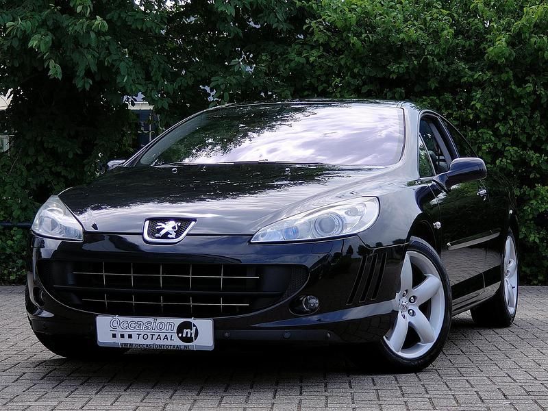 Zwart Gebruikt 2007 Peugeot 407 Coupe Coupé | € 7.950 (Iets duurder) - Afbeelding 1/4