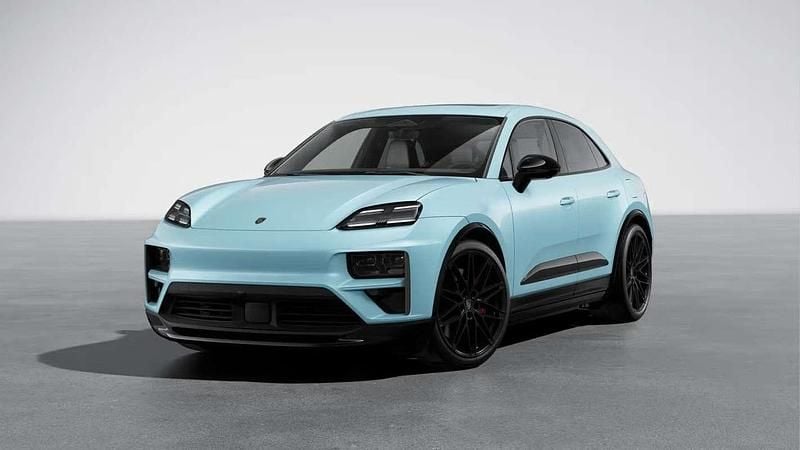 Blauw Nieuw 2025 Porsche Macan Turbo SUV | € 145.997 - Afbeelding 1/4