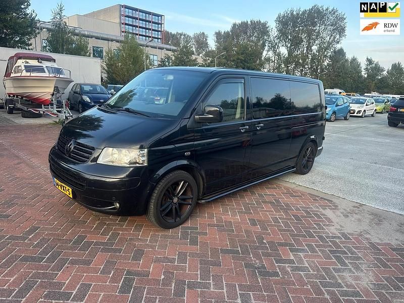 Zwart (metallic) Gebruikt 2009 VW T5 Trendline Van | € 3.999 (Super prijs) - Afbeelding 1/4