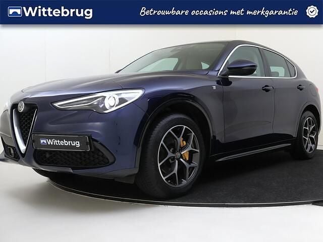 Blauw Gebruikt 2021 Alfa Romeo Stelvio Ti SUV | € 42.925 (Goede deal) - Afbeelding 1/3