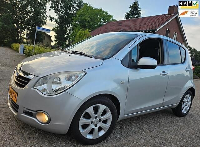 Grijs Gebruikt 2008 Opel Agila Enjoy Hatchback | € 1.995 (Super prijs) - Afbeelding 1/4