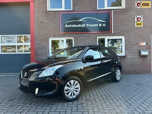 Zwart Gebruikt 2016 Suzuki Baleno Hatchback | € 9.995 (Super prijs) - Afbeelding 1/4
