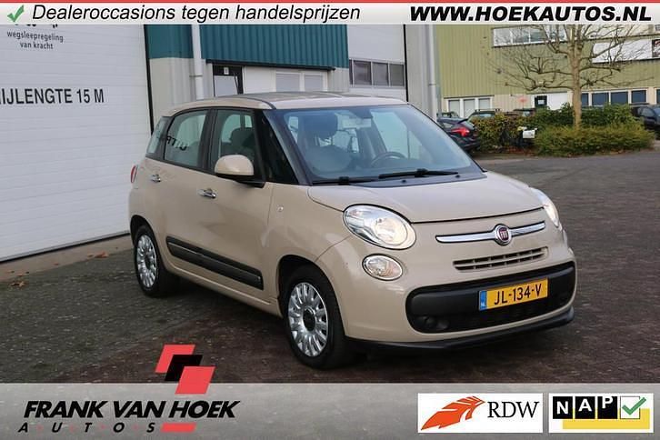 Bruin Gebruikt 2016 Fiat 500L Pop Star MPV | € 8.750 (Goede deal) - Afbeelding 1/4