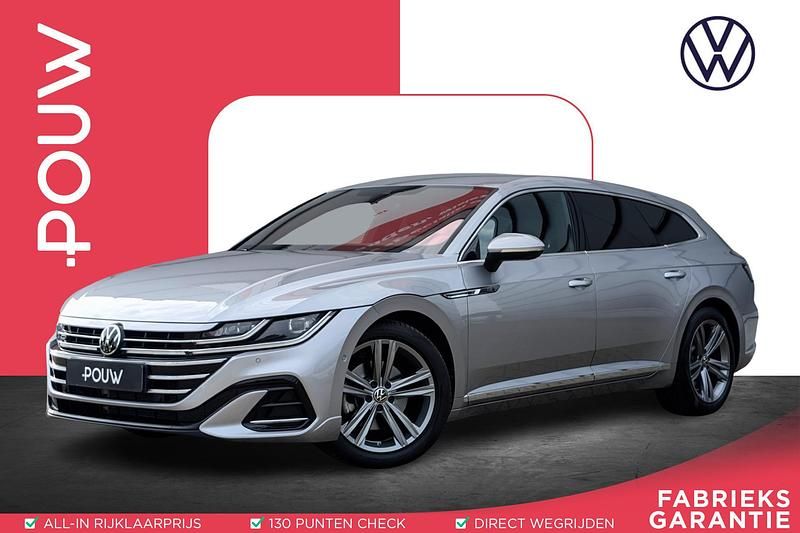 Grijs Gebruikt 2024 VW Arteon Business+ Stationwagen | € 44.950 (Eerlijke prijs) - Afbeelding 1/4
