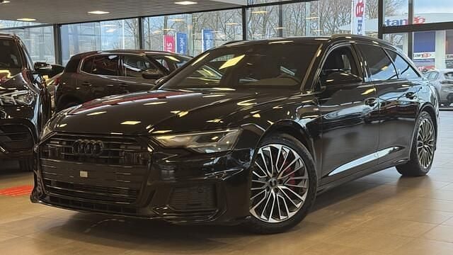 Zwart Occasion 2023 Audi A6 S-Line Stationwagen | € 51.750 (Eerlijke prijs) - Afbeelding 1/3