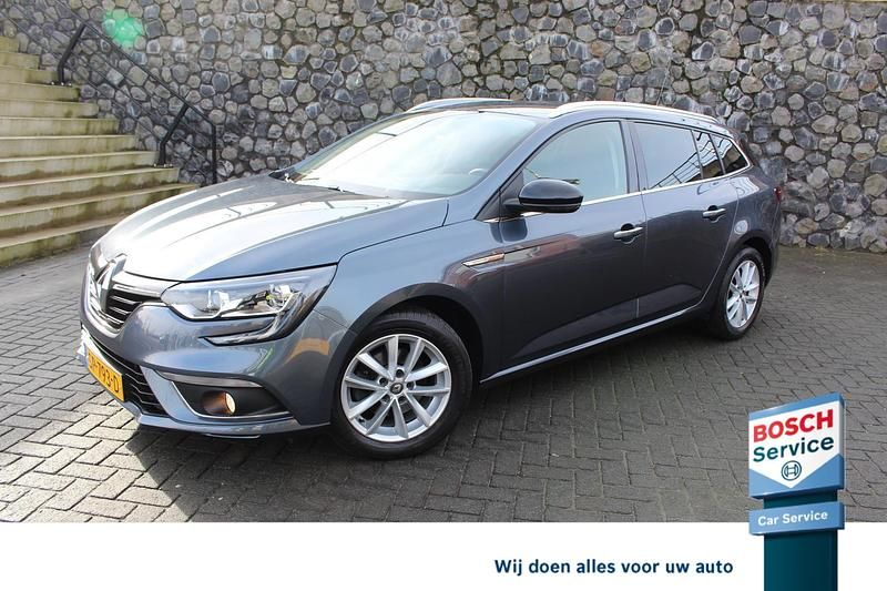 Grijs Occasion 2018 Renault Mégane GrandTour LIMITED Stationwagen | € 12.145 (Eerlijke prijs) - Afbeelding 1/4
