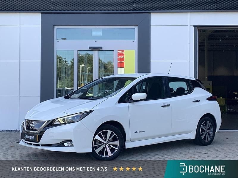 Wit Gebruikt 2020 Nissan Leaf Acenta Hatchback | € 12.745 (Eerlijke prijs) - Afbeelding 1/4