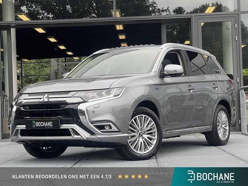 Grijs Gebruikt 2021 Mitsubishi Outlander Intense+ SUV | € 21.450 (Super prijs) - Afbeelding 1/4