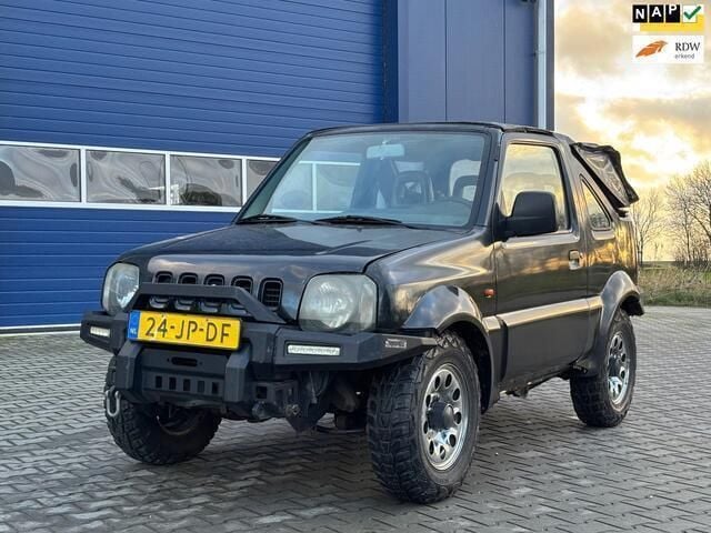 Zwart Occasion 2002 Suzuki Jimny SUV | € 2.750 (Super prijs) - Afbeelding 1/4
