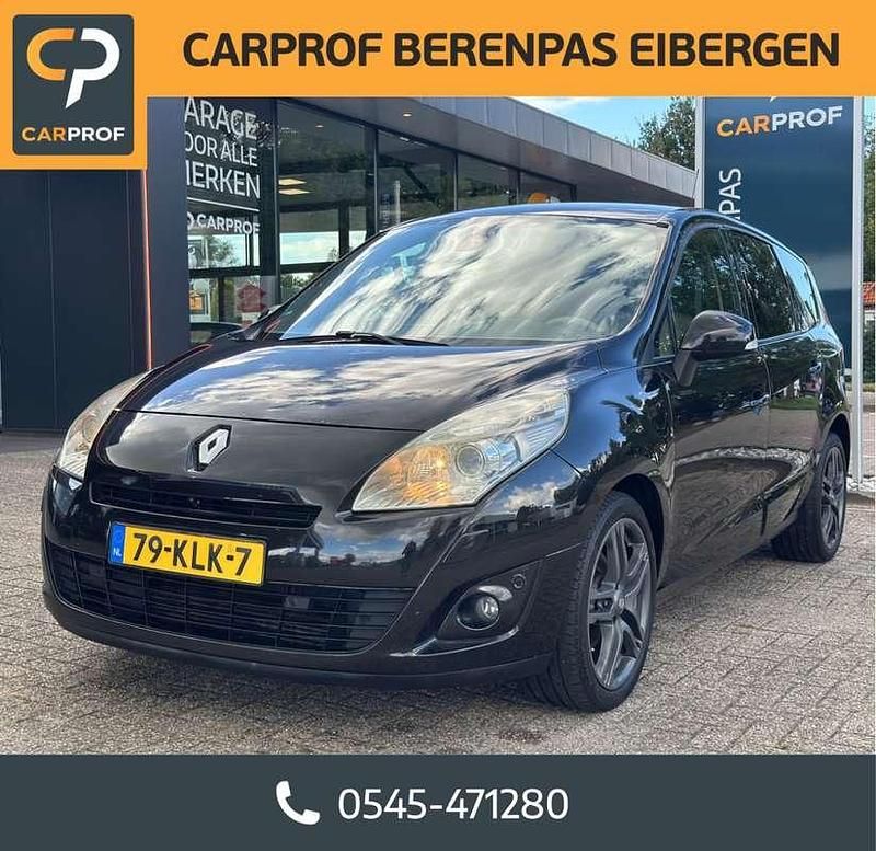 Zwart Gebruikt 2010 Renault Grand Scénic III Privilege MPV | € 5.450 - Afbeelding 1/4