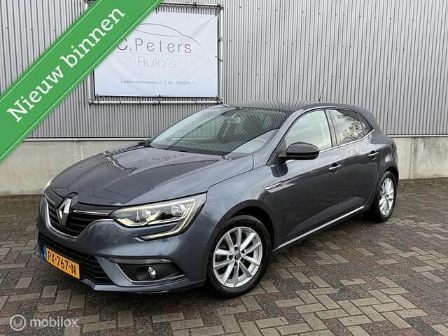 Grijs (metallic) Occasion 2017 Renault Mégane IV LIMITED Hatchback | € 9.450 (Goede deal) - Afbeelding 1/4