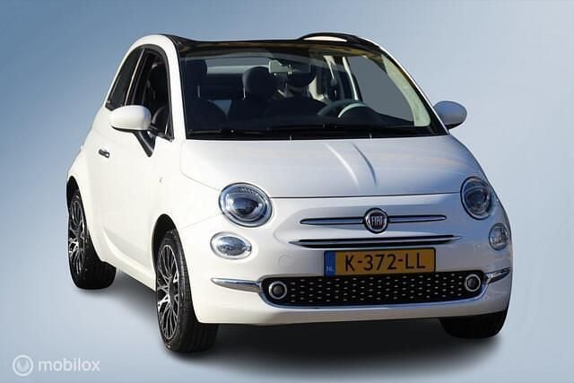 Wit Gebruikt 2021 Fiat 500C Launch Edition Cabriolet | € 15.895 (Eerlijke prijs) - Afbeelding 1/4