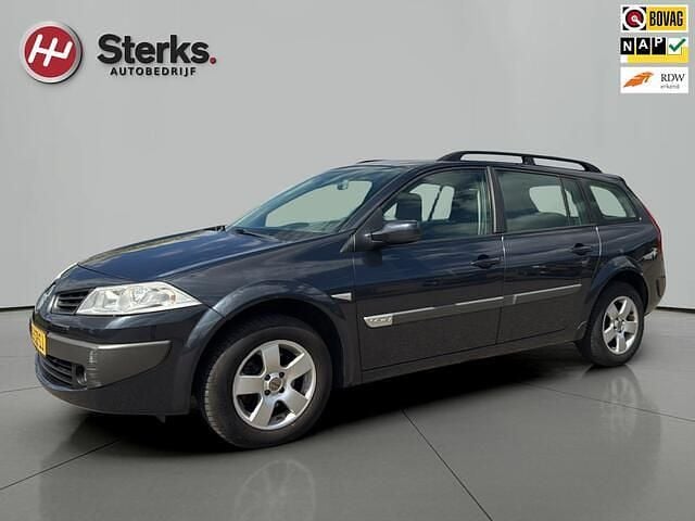Grijs Gebruikt 2006 Renault Mégane GrandTour Authentique Stationwagen | € 1.795 (Eerlijke prijs) - Afbeelding 1/4