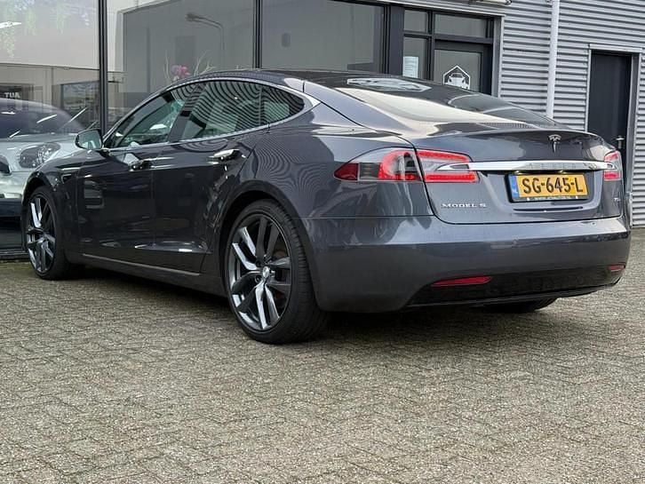 Occasion Tesla Model S 350 kW (476 PK) 2018 Grijs (metallic) Hatchback