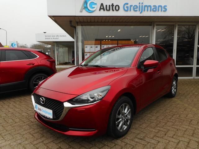 Rood, metallic lak Gebruikt 2021 Mazda 2 Comfort Hatchback | € 19.695 (Eerlijke prijs) - Afbeelding 1/4