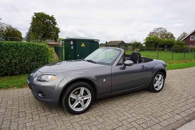 Grijs Gebruikt 2006 Mazda MX5 Exclusive Cabriolet | € 7.450 (Eerlijke prijs) - Afbeelding 1/4