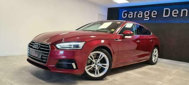 Rood Gebruikt 2018 Audi A5 Sport Coupé | € 27.990 (Eerlijke prijs) - Afbeelding 1/4