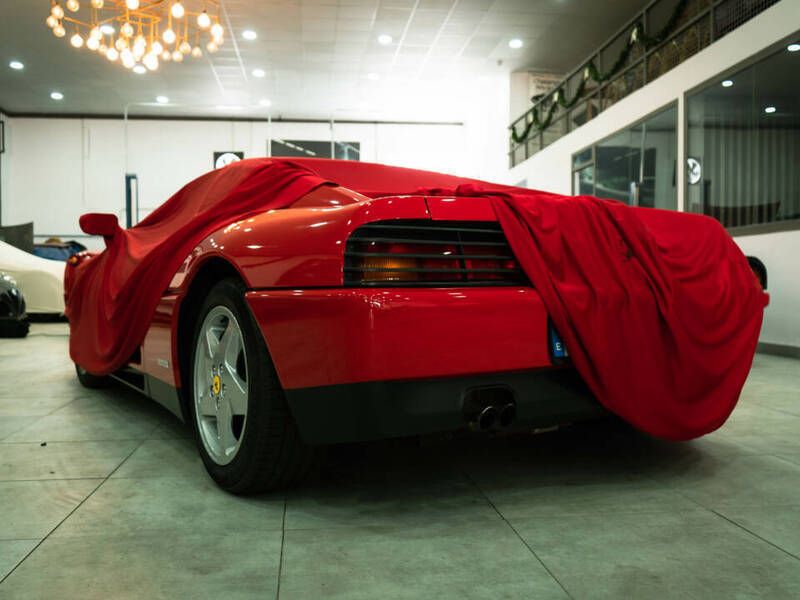 Rood Gebruikt 1990 Ferrari 348 Cabriolet | € 79.900 - Afbeelding 1/4