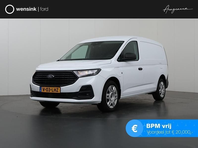 Wit Nieuw 2024 Ford Transit Trend Van | € 29.950 (Super prijs) - Afbeelding 1/4