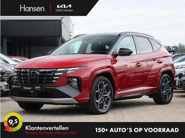 Rood, metallic lak Gebruikt 2021 Hyundai Tucson N Line SUV | € 31.945 (Eerlijke prijs) - Afbeelding 1/4
