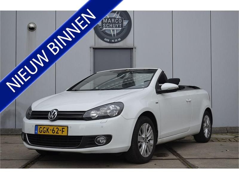 Wit Occasion 2013 VW Golf Cabriolet Cabriolet | € 7.950 (Eerlijke prijs) - Afbeelding 1/4