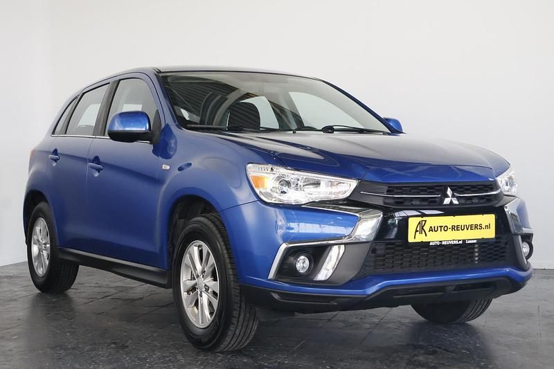 Occasion Mitsubishi ASX 117 PK (86 kW) 2019 Blauw, metallic lak SUV