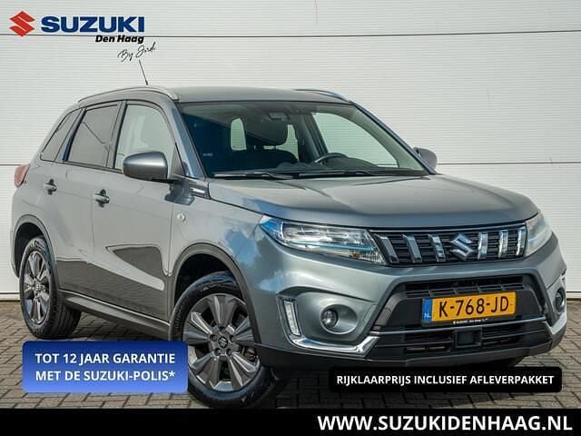 Grijs Gebruikt 2021 Suzuki Vitara SUV | € 20.450 (Eerlijke prijs) - Afbeelding 1/3
