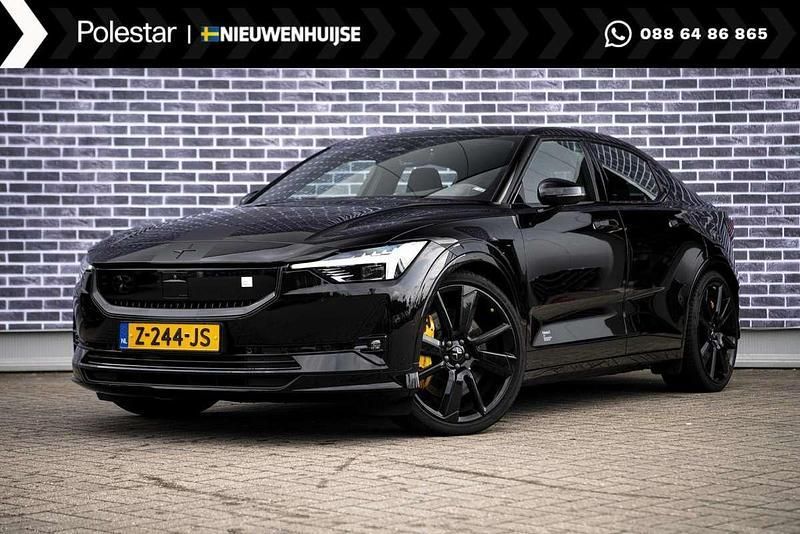 Zwart Gebruikt 2024 Polestar 2 Performance Sedan | € 49.899 (Eerlijke prijs) - Afbeelding 1/4