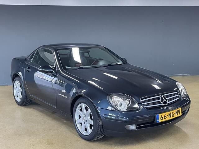 Occasion Mercedes SLK230 195 PK (143 kW) 1998 Blauw Cabriolet