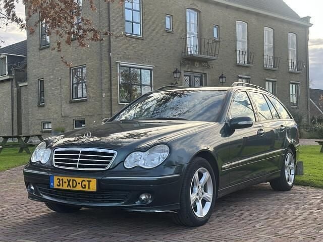 Groen Gebruikt 2007 Mercedes C180 Avantgarde Stationwagen | € 3.440 (Super prijs) - Afbeelding 1/4