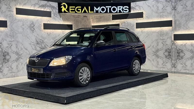 Blauw Occasion 2014 Skoda Fabia Stationwagen | € 3.950 (Goede deal) - Afbeelding 1/4