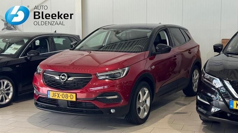 Rood Gebruikt 2021 Opel Grandland X Business Edition SUV | € 21.950 (Super prijs) - Afbeelding 1/4