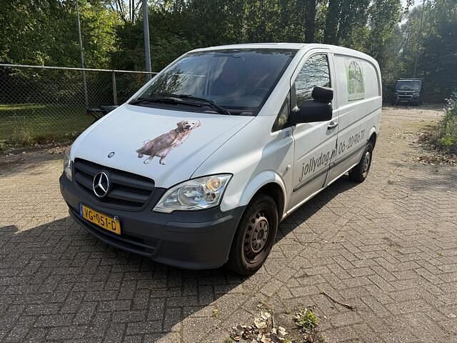 Wit Gebruikt 2013 Mercedes Vito MPV | € 4.450 (Super prijs) - Afbeelding 1/4